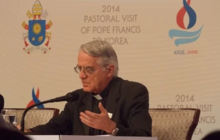 P. Federico Lombardi (foto Walter Su00e1nchez Silva / ACI Prensa) 