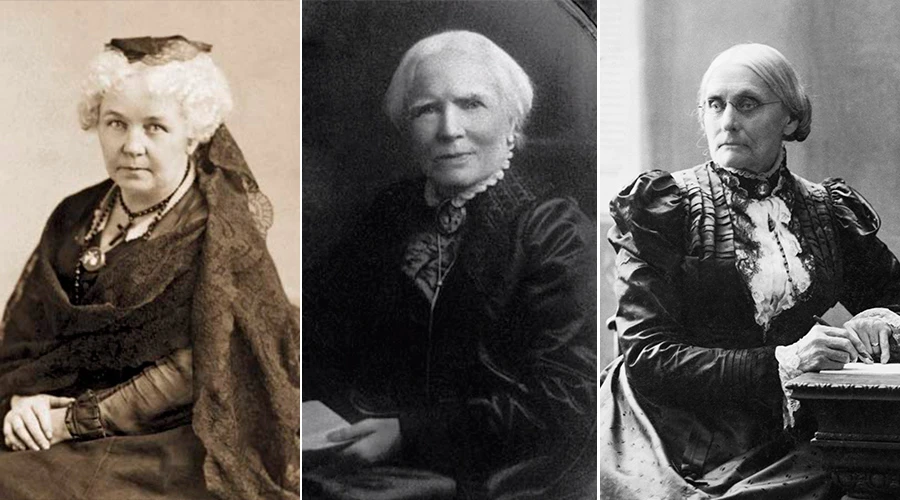 Elizabeth Cady Stanton, Dra. Elizabeth Blackwell y Susan B. Anthony / Crédito: Dominio Público?w=200&h=150