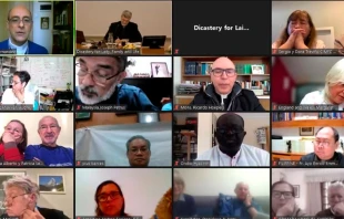 Participantes del foro sobre Amoris Laetitia en el Vaticano. Cru00e9dito: Dicasterio Laicos, Familia y Vida 