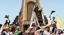 Afiche Fiesta de la Virgen del Carmen 2018 - Santuario Nacional de Maipú