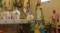 Fiesta en honor a la Virgen de Andacollo. Crédito: Arzobispado La Serena.