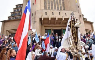 Fiesta de la Virgen del Carmen en Chile / Cru00e9dito: Santuario Nacional de Maipu00fa 