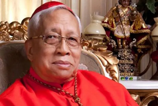 Pésame del Papa Francisco por fallecimiento de Cardenal filipino