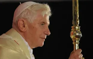 El Papa Benedicto XVI. Crédito: Vatican Media 