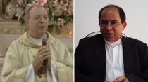 Mons. Flavio Giovenale y Mons. Francisco Lima Soares. Captura Youtube