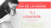 Flyer campaña Día de la Madre ¡Ayudanos a traer más Esperanza! - Grávida