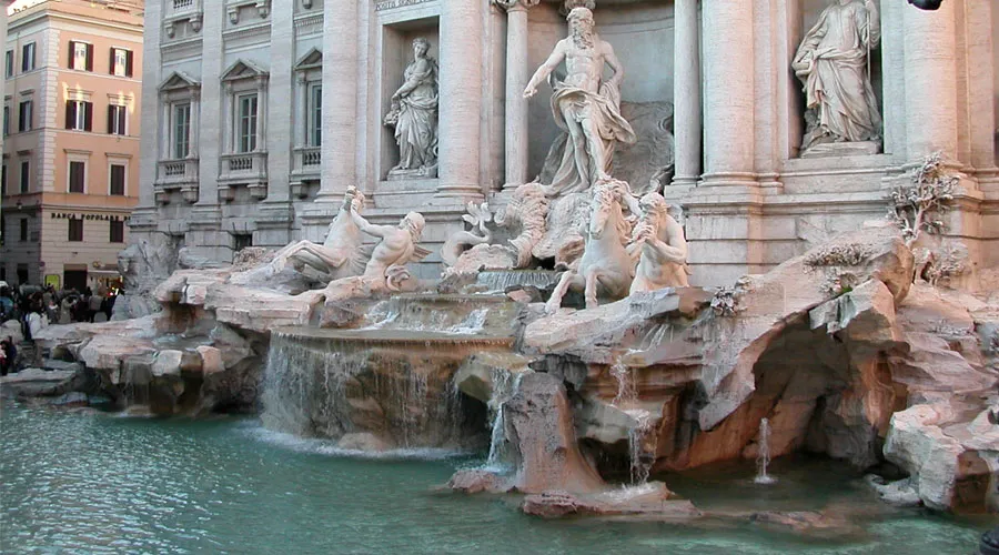La Fontana di Trevi en Roma. Foto: Wikipedia