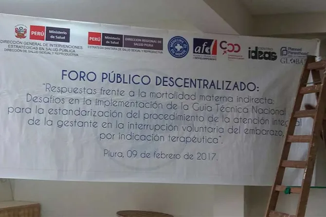 Gobierno de Perú organiza evento junto a multinacional del aborto Planned Parenthood