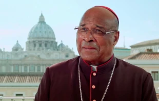 Cardenal Wilfrid Fox Napier, Arzobispo de Durban (Sudu00e1frica). Captura Youtube 