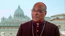 Cardenal Wilfrid Fox Napier, Arzobispo de Durban (Sudáfrica). Captura Youtube