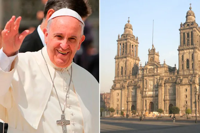 Papa Francisco recorrerá calles de México al son de las campanas 