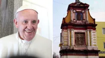 Foto : El Papa Francisco y la Calzada de los Misterios en Ciudad de México / Crédito: Alan Holdren (ACI Prensa) y Wikipedia - Protoplasma Kid (CC-BY-SA-4)