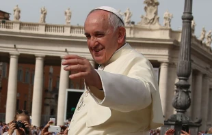 Papa Francisco. Cru00e9dito: Daniel Ibu00e1u00f1ez / ACI 