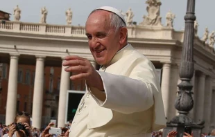 Papa Francisco. Cru00e9dito: Daniel Ibu00e1u00f1ez / ACI Prensa 