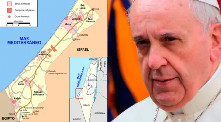 Papa Francisco pide por teléfono a Peres y Abbas buscar tregua en franja de Gaza