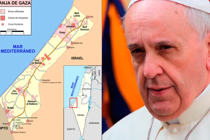 Papa Francisco pide por teléfono a Peres y Abbas buscar tregua en franja de Gaza