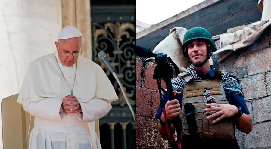 Papa Francisco - James Foley / Fotos: Elise Harris (ACI Prensa) - Nicole Tung (freejamesfoley.org)?w=200&h=150