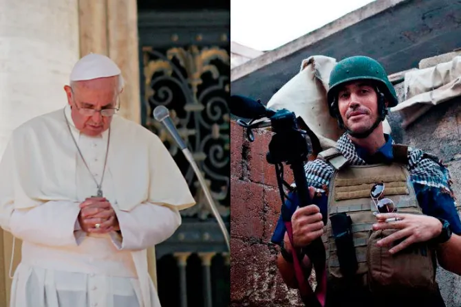 Papa Francisco pide el fin de “violencia sin sentido” en mensaje leído durante Misa por James Foley