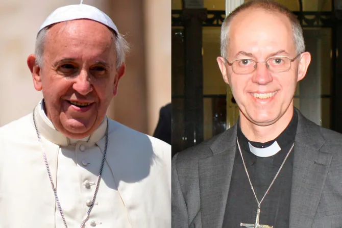 El Papa Francisco recibirá en junio al Arzobispo de Canterbury