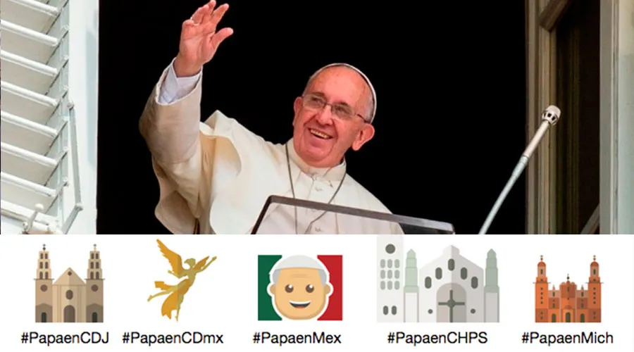 Papa Francisco. Foto: L'Osservatore Romano / Emojis de Twitter.?w=200&h=150