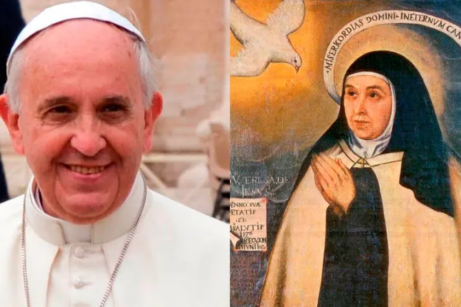 Papa Francisco anima a profundizar en vida y obras de Santa Teresa de Ávila