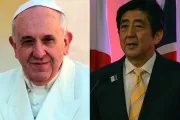 Papa Francisco aborda con primer ministro de Japón el desarme nuclear