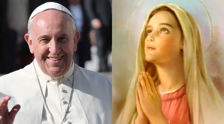 Papa Francisco: La Virgen María ofrece una visión serena ante la angustia actual