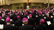 Papa Francisco con los obispos de la Conferencia Episcopal Italiana / Foto: L'Osservatore Romano