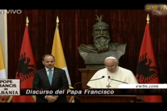 [TEXTO COMPLETO] Discurso del Papa Francisco a las autoridades de Albania