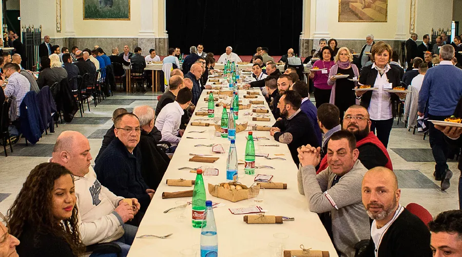 Almuerzo del Papa Francisco con jóvenes reclusos en Turín. Foto: L'Osservatore Romano.?w=200&h=150