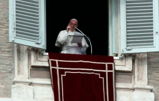 El Papa en el u00e1ngelus. Foto: Alexey Gotovsky 