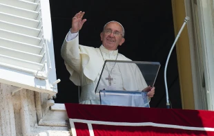 Papa Francisco al presidir el rezo del u00c1ngelus por la Solemnidad de San Pedro y San Pablo. Foto: L'Osservatore Romano 