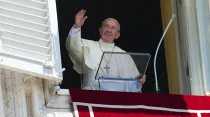 Papa Francisco al presidir el rezo del Ángelus por la Solemnidad de San Pedro y San Pablo. Foto: L'Osservatore Romano