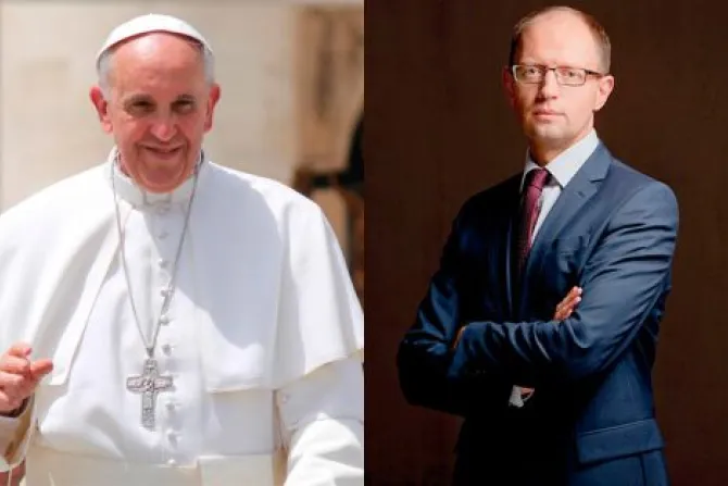 Papa Francisco recibirá al primer ministro de Ucrania