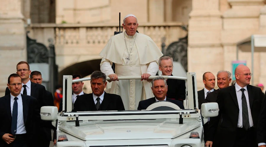 El Papa Francisco en la Audiencia General de hoy / Foto: Daniel Ibáñez (ACI Prensa)?w=200&h=150