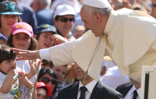Papa Francisco en la Audiencia General / Foto: Daniel Ibu00e1u00f1ez (ACI Prensa) 