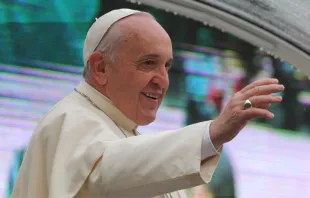 El Papa Francisco en la audiencia general de este miércoles (Foto Petrik Bohumil / ACI Prensa) 