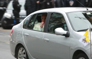 El Papa Francisco en su visita a Turquu00eda / Foto: Daniel Ibu00e1u00f1ez (ACI Prensa) 