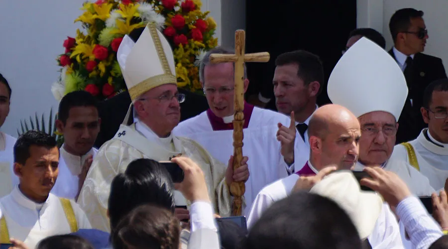 Papa Francisco en Misa en Parque Samanes, en Guayaquil. Foto: David Ramos / ACI Prensa.?w=200&h=150