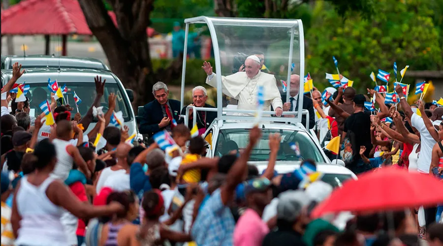 El Papa Francisco en Cuba. Foto: Flickr MINREX Cuba