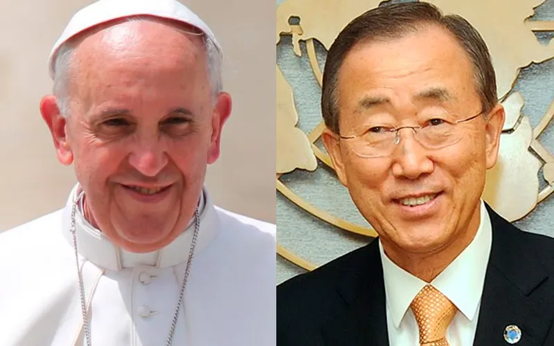 Papa Francisco y Ban Ki-moon / Foto: Cantus CC-BY-2.0?w=200&h=150
