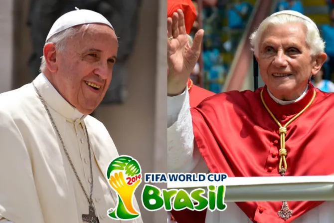 ¿Verán el Papa Francisco y Benedicto XVI juntos la final de Mundial FIFA Brasil 2014?