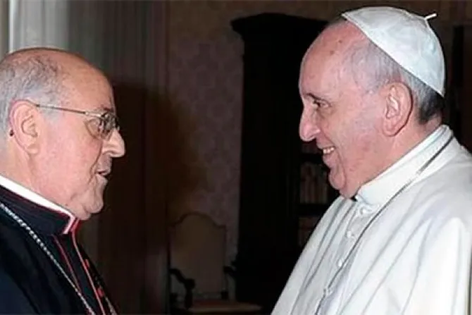 Papa Francisco recibe a presidente de la Conferencia Episcopal Española