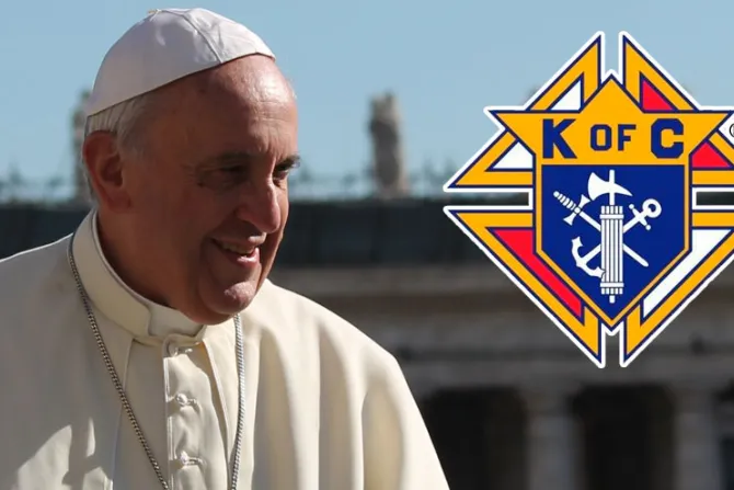Papa Francisco agradece a Caballeros de Colón su defensa de libertad religiosa