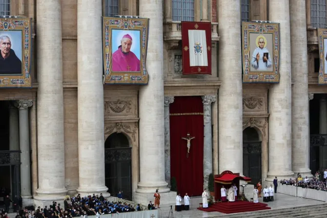 El Papa Francisco canoniza a seis nuevos santos: “Herederos” del Reino de Dios
