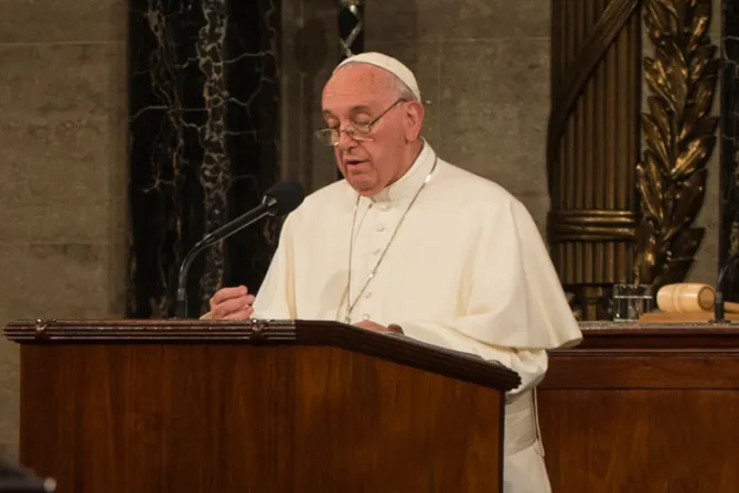 TEXTO y VIDEO: El histórico discurso del Papa Francisco en el Congreso de Estados Unidos