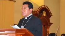P. Francisco Castro Lalupú, Obispo Auxiliar electo de Trujillo. Crédito: Facebook Seminario San Carlos y San Marcelo