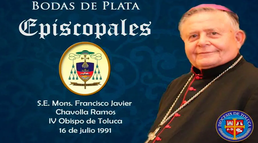 Mons. Francisco Javier Chavolla Ramos, Obispo de Toluca (México). Crédito: Facebook diócesis Toluca