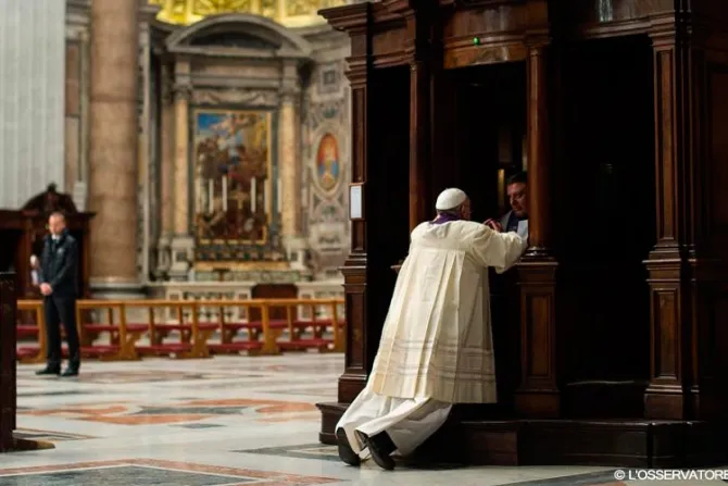La nueva evangelización comienza en el confesionario, afirma Cardenal 