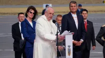 El Papa Francisco durante su viaje a Ecuador / Foto: David Ramos (ACI Prensa)
